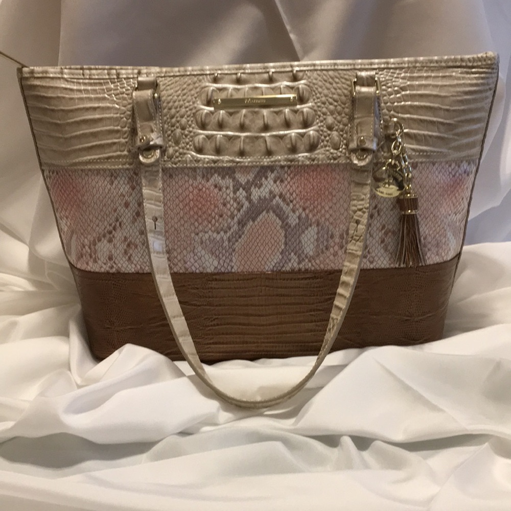 Brahmin Medium Asher-Pink Madera